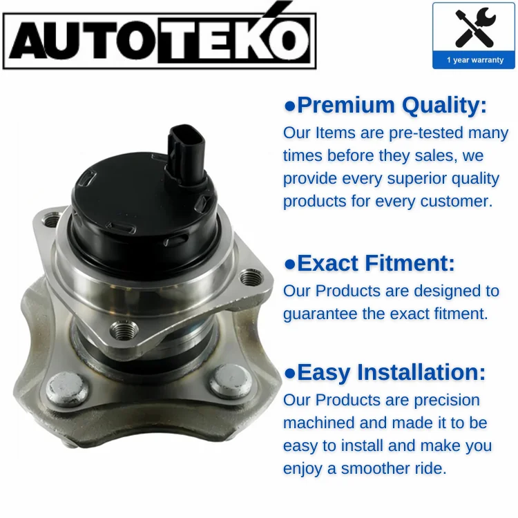 AUTOTEKO хорошие продажи автозапчасти VKBA3975 4245002060 4245012070 подшипник ступицы колеса и сборка для
