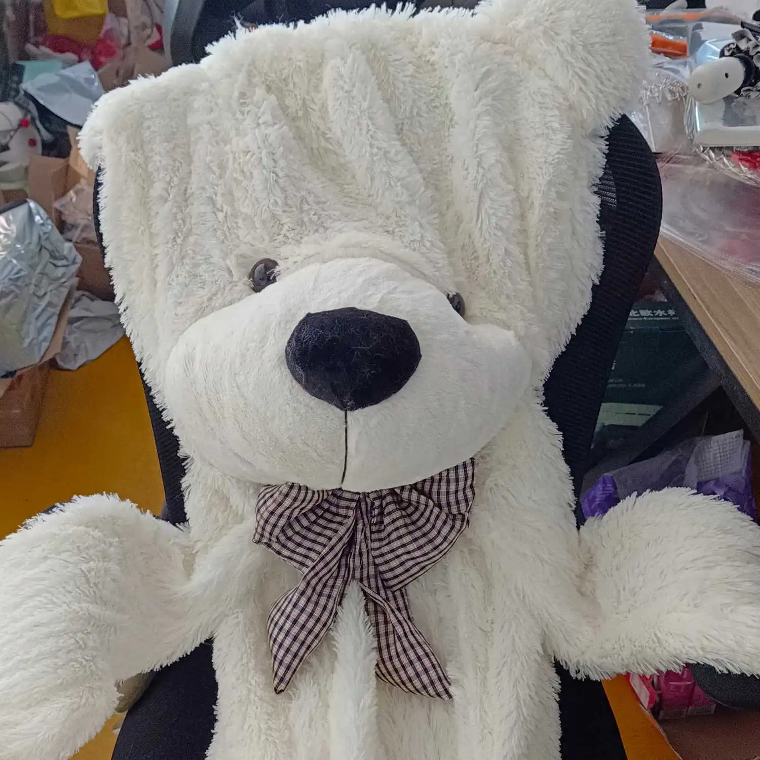 Wholesale Large Size Giant Unstuffed Bear Plush Toys Skin for Valentines Day Gifts Tedy Bear Doll Plushie Shell without Filling