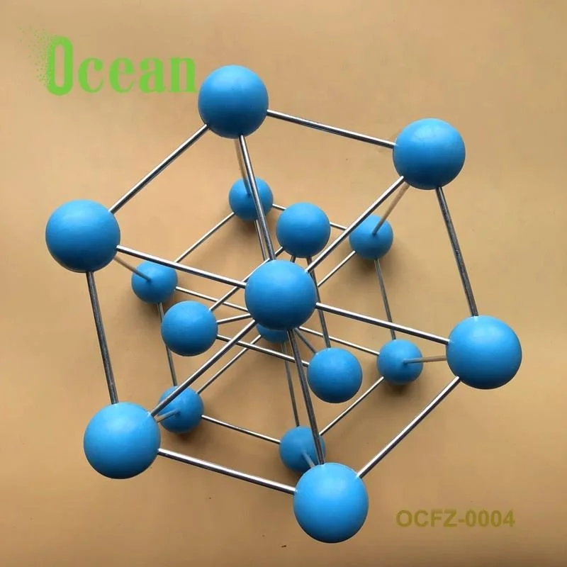 The crystal structure model ,Magnesium for chemical study