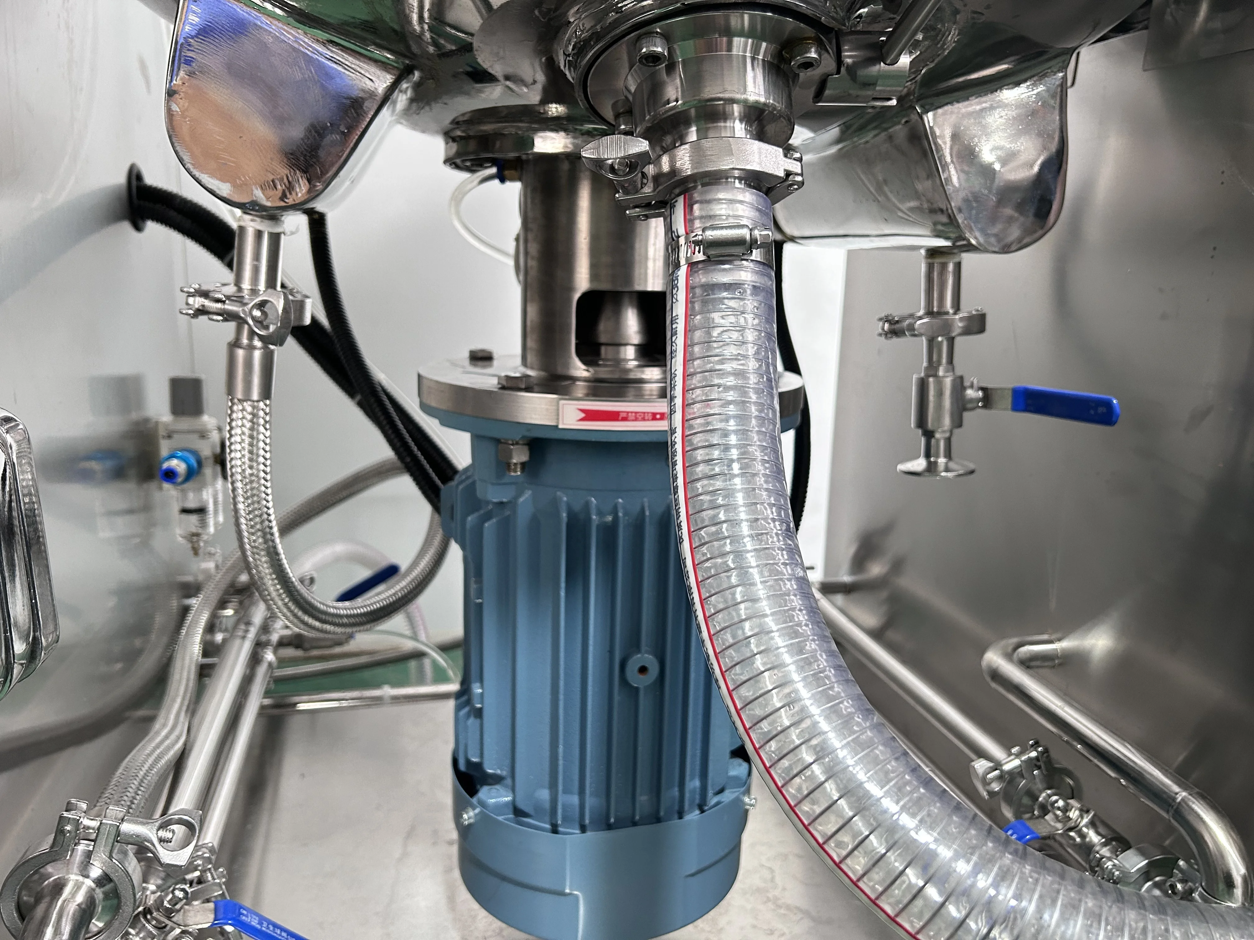 Honey Creaming Viscous Homogenizing Liquid Business Manufacture Emulsifying Tank Mixing Machine Vacuum Mixer