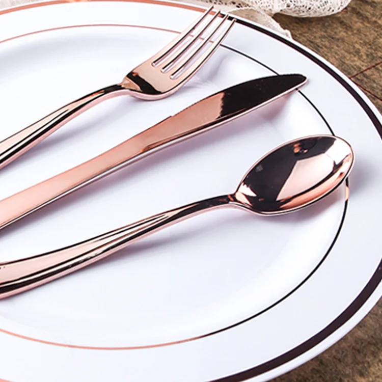 Plastics; tableware and kitchenware suppliers textured plastic handle tableware set for kids party