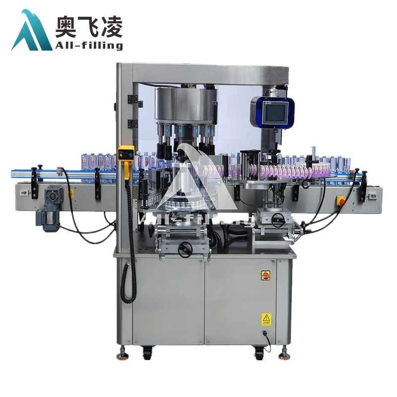 Automatic Rotary PET or Glass Bottle Labeling machine OPP Hot Melt Labeler