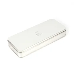 Custom Designer Blank Matte Thin Tin-empty Metal Packaging Tin Belt boxes