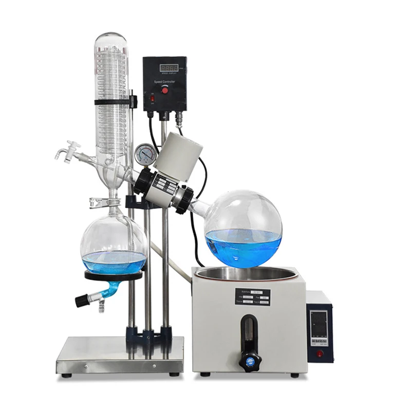Lab 1 2 3 5 10 20 30 50L price automatic Manual Lift explosion proof vacuum oil distillation extraction Rotary Evaporator