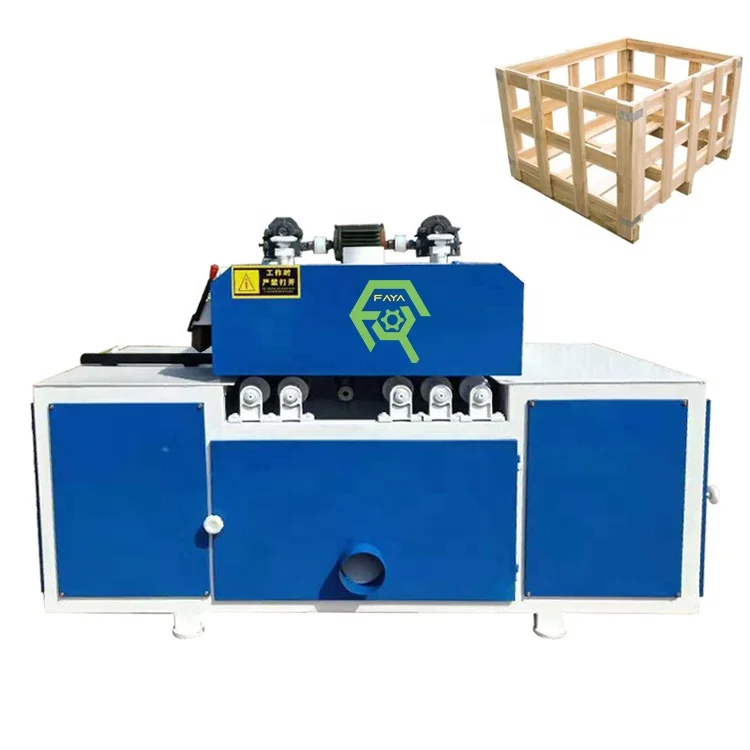 High capacity wood sawing machine Multi-blade saw cutting machine Wood splitter for sale