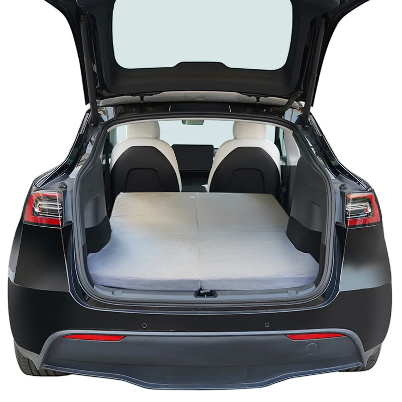 Non Inflatable Model Y Mattress For Tesla Model 3 SUV Portable Outdoor Camping Travel Mattess Durable Memory Foam Car Bed Pad