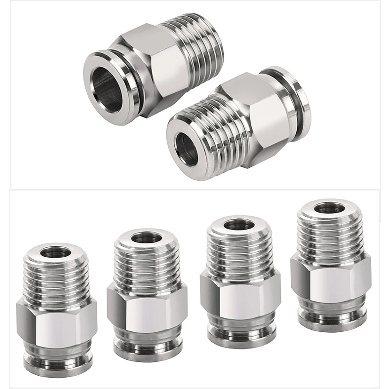 MVS male air compressor quick  connector pneumatic metal hydraulic hose  fittings