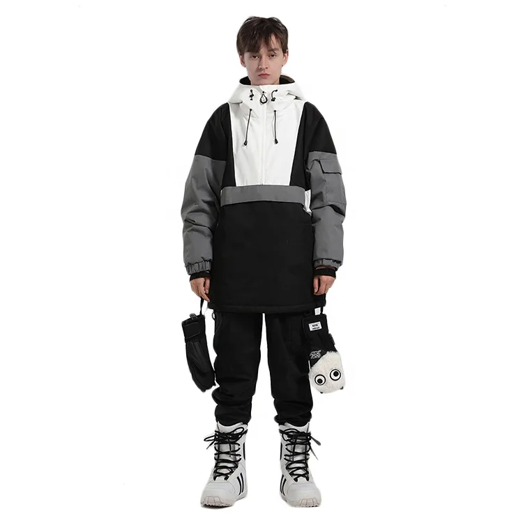 luxury padded ski & snow jacket and pants winter outdoor snowsuit women warm windproof waterproof hoodie ski snow suit