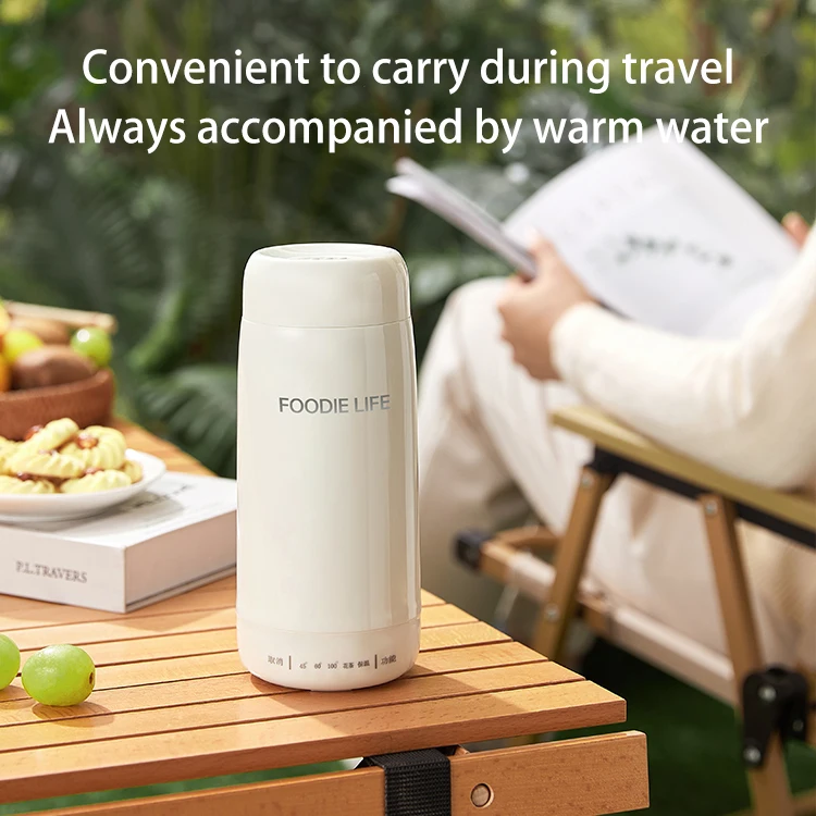 0.45L travel mini portable kettle Manual hot water kettle electric kettle with temperature control 110V-220V for boiling water