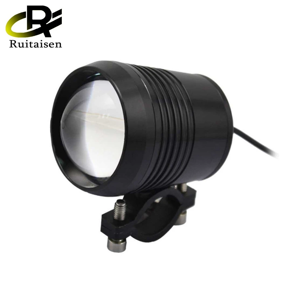 Motorcycle LED Headlight U2 12V 30W Waterproof For Moto Motorbike Head Light Lamp Spotlight Motocycle Accessories