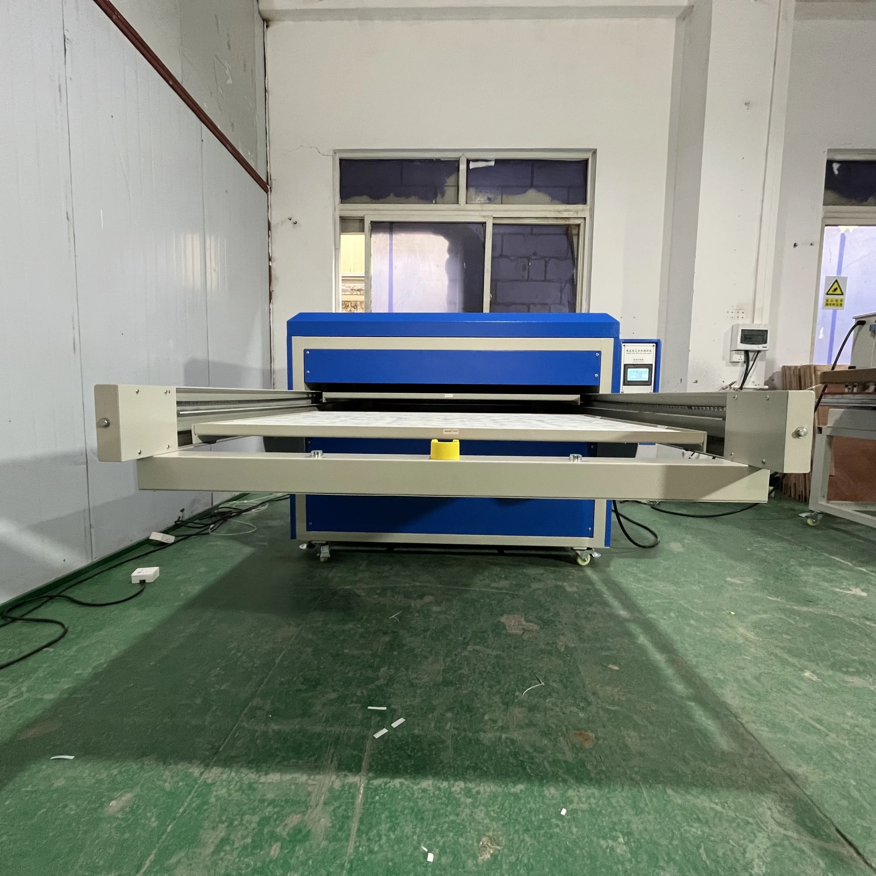 Pneumatic Large Format Heat Press Machine Fabric Thermal Transfer Sublimation
