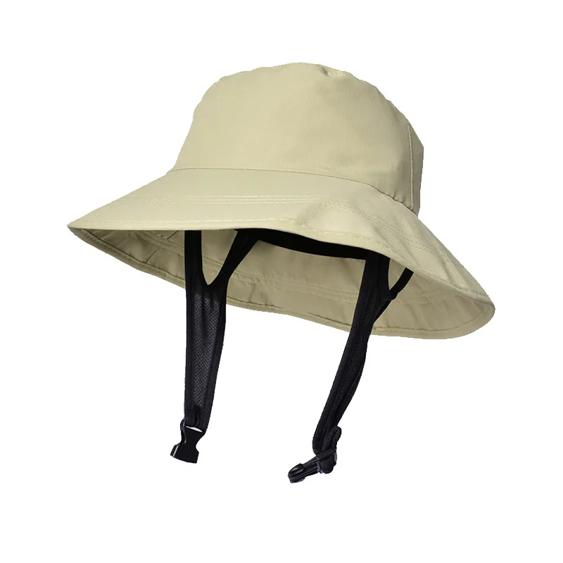 ALLCH Customized Nylon Surf Bucket Hat Fishing Waterproof Bonnie Bucket Hats Fashion Surfing Cap Chin Strap