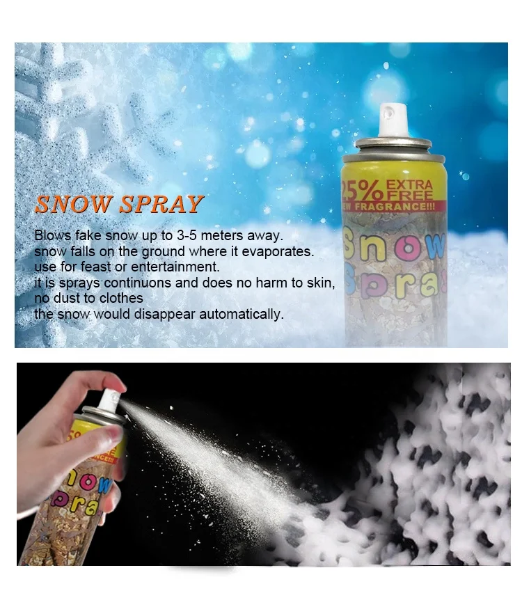 Party Snow Spray  Taiwan Snow aerosol snow spray