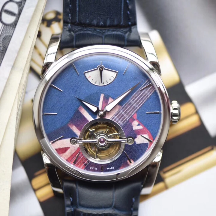 Tourbillon Watch Master Seagull Movement ST8000 Genuine Luxury Dress WristWatches Vintage Mechanical Men Watches OEM AAA watches