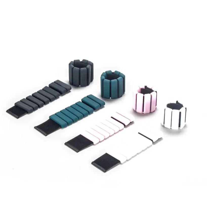 Wrist weight fitness  outdoor equipment bracelet weight loss sports adjustable ankle silicone bracelet weight bracelet