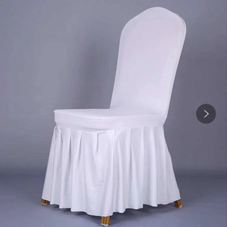 Stretch Chair Cover Universal Size Removable Wedding Party Banquet skirt Chair Cover