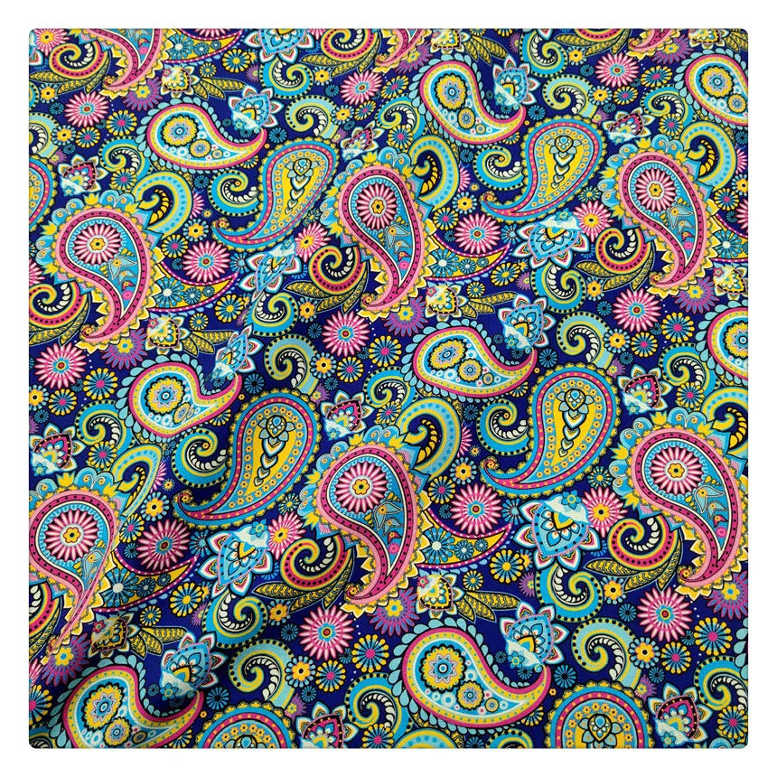 Custom Printing 100% Fabric Printing Digital Custom Print Cotton Fabric