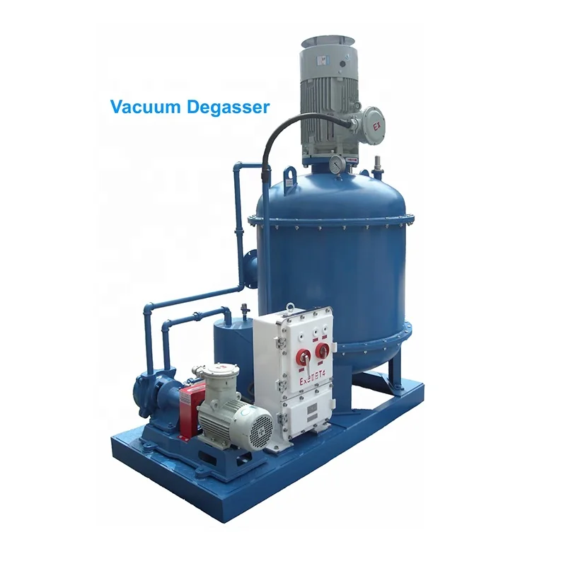 Drilling 1.72 Transmission Ratio Oilfield Drilling Vacuum Degassing Machine