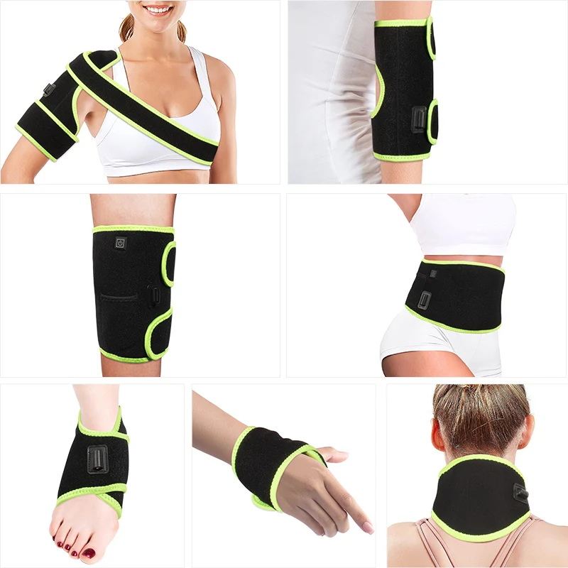 Self Heating Lumbar Waist Support Belt carbon fiber heating pad Back Brace Waist Support Protection Belt For Men Women