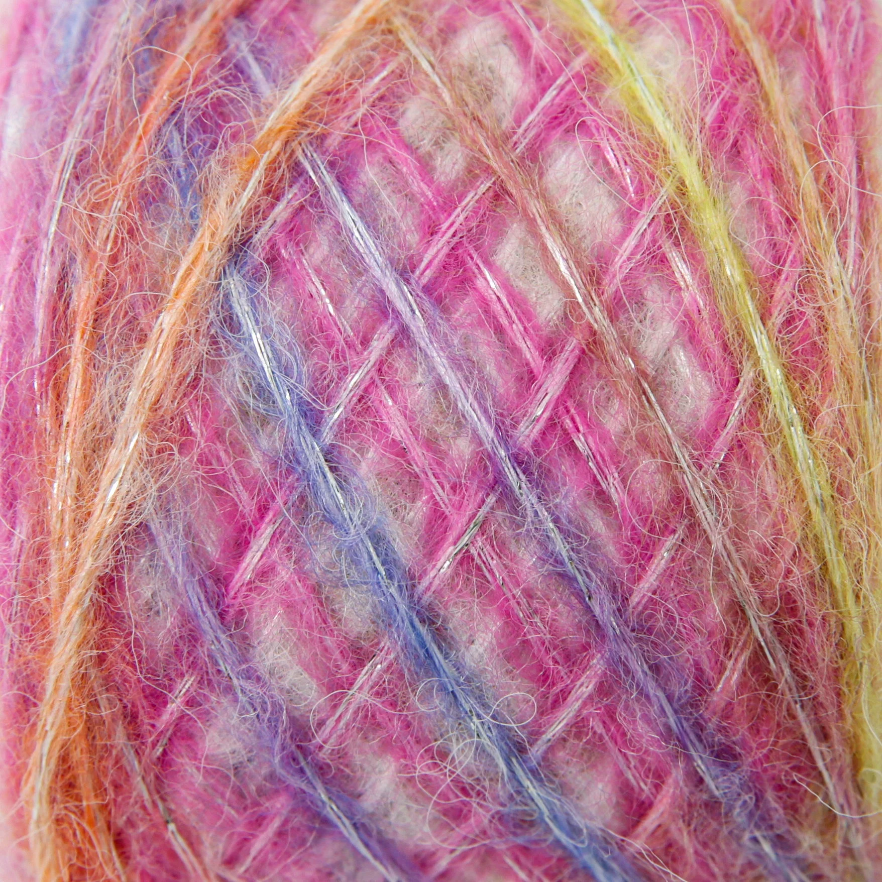 sweater yarn Shiny rabbit wool yarn Section dyed Spray wool yarn For knitting sweater