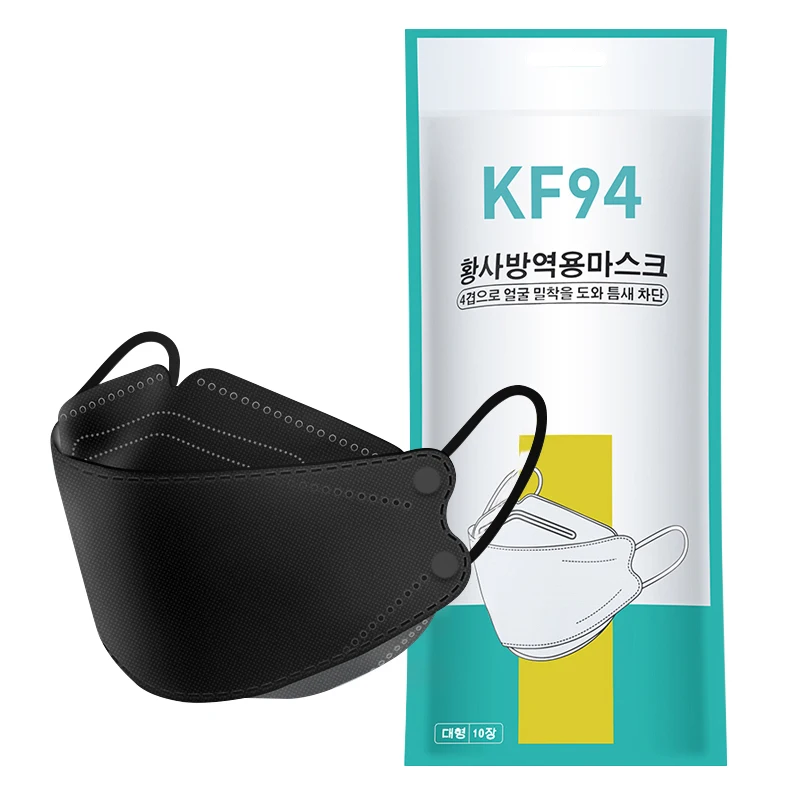 kf94 1-3 years Fish Shape Colorful 4ply 3D Adult Personal Protective KF94 Face Mask GB2626 Standard