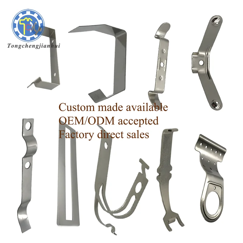 Customized Precision Small Zinc Plated Sheet Metal Steel Wrought Iron Stamping Die Parts