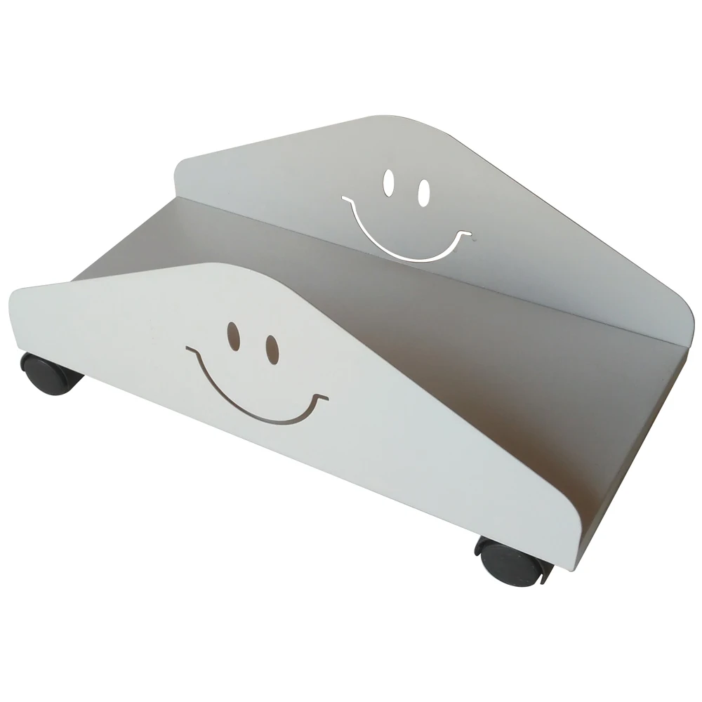 Оптовая Продажа металлический каркас компьютера процессор держатель с колесами