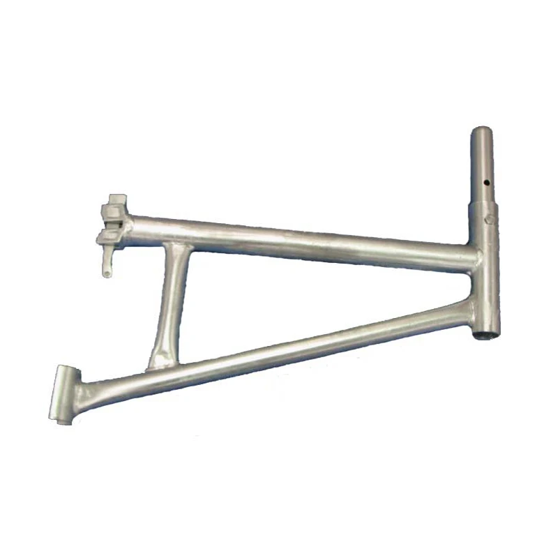 Hot Dip Galvanized Ringlock Scaffolding Side Bracket  For Constructione