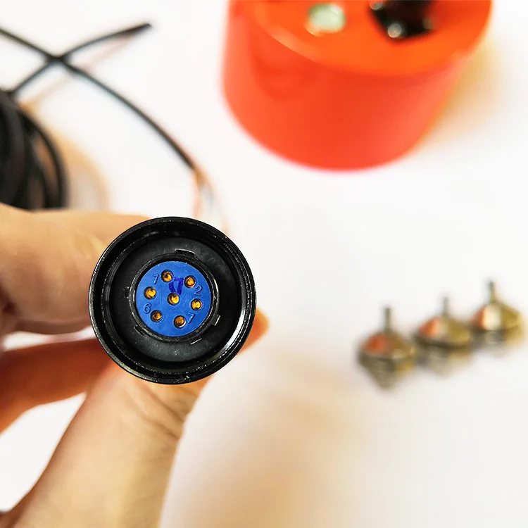 Factory Price 3C Geophone  Low Frequency High sensitivity Three Component Geophone 2 Hz in metal land case Triaxial 2Hz