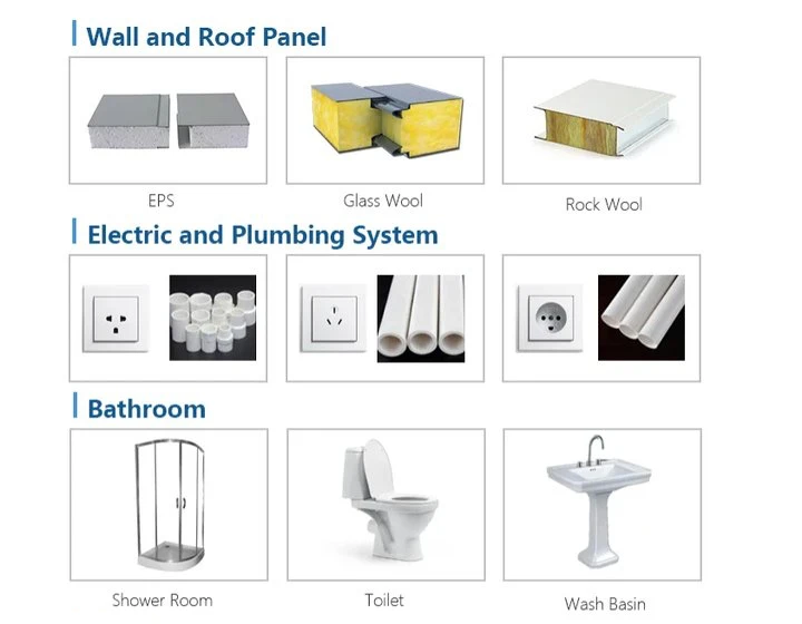 wholesale price container luxury 20ft houses homes modern mobile tiny fiberglass prefab steel house