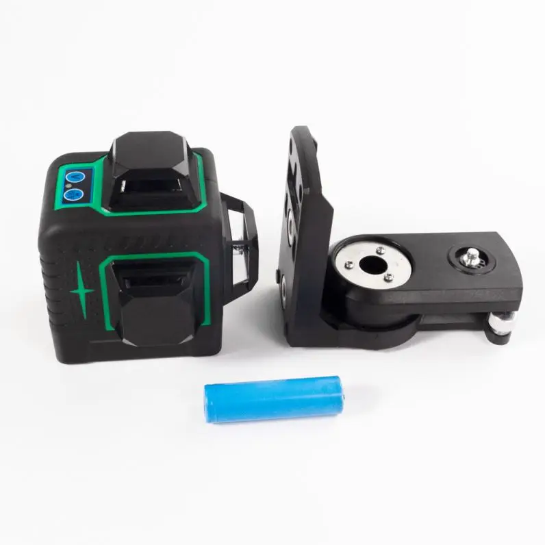 3D Mini 360 Rotating Green 12 Lines Automatic Leveling Laser Level