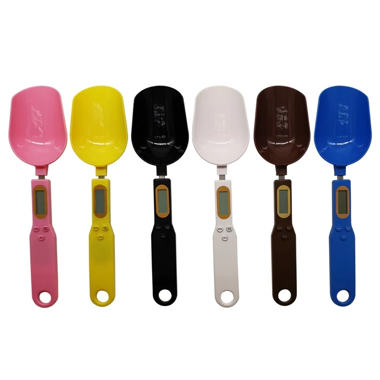 Mini portable kitchen water measuring spoon scale 500g LCD display kitchen digital weighing scale