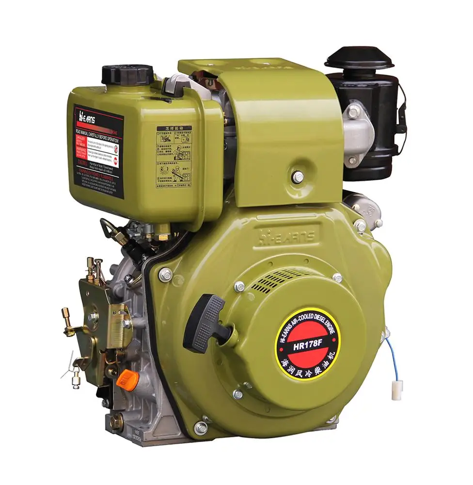 
High quality 7hp 178FE electric start diesel engine 