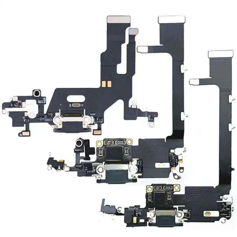  Оригинальный USB-разъем для зарядной док-станции разъем порта iPhone X XS XR 11 11pro Pro MAX гибкий кабель зарядки и передачи