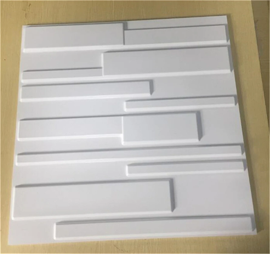 Transparent Mirror Silver Light Through 3D Cover Customized Pared 3D Wall Panel