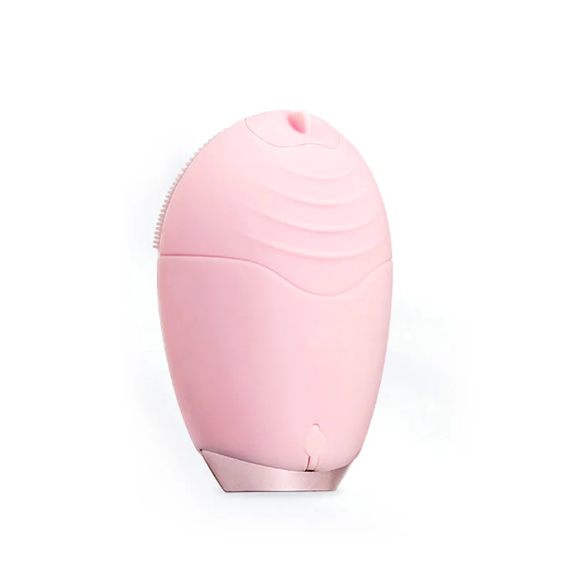 New Design Automatic Foaming Facial Cleansing Massager Waterproof Silicon Facial Cleansing Brush Beauty