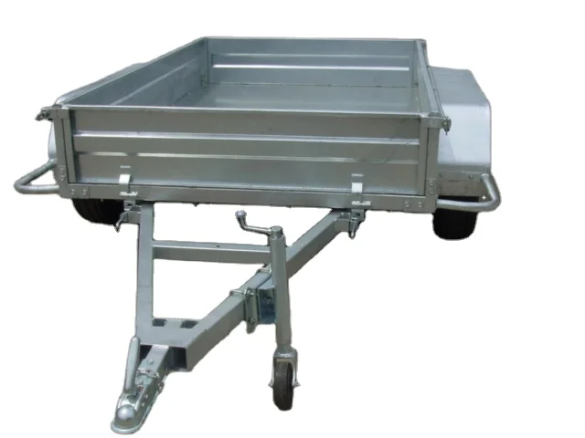 Wholesale Buy Manufacturer Supply Heavy Duty Galvanized 8x5 Tandem box trailer BT080C