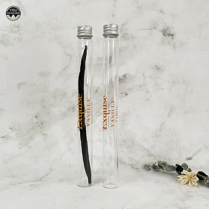 glass test tubes with cork stoppers with corks with screw caps