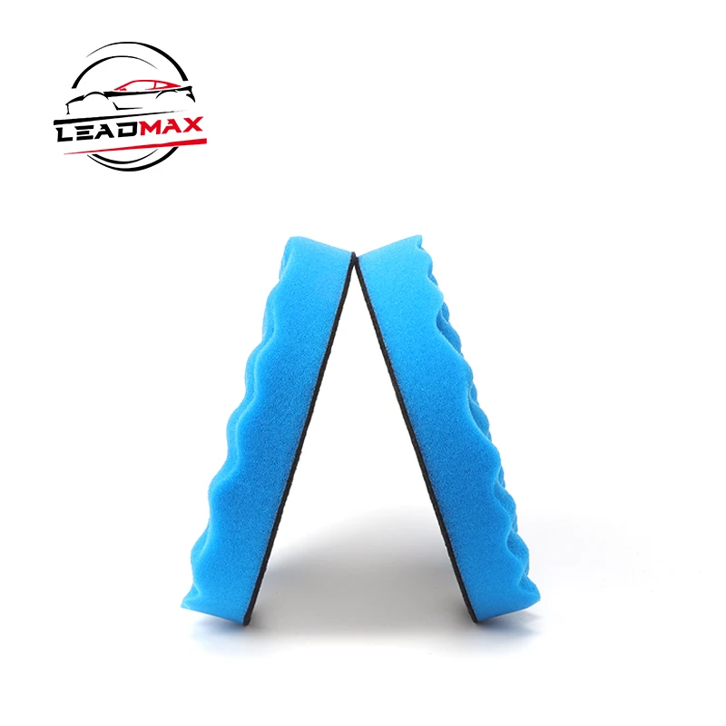 5' Heavy Cutting Blue Sponge Buffing Polishing Pads for Car Care Auto Detailing Customizable OEM Foam Material for Car Bodies
