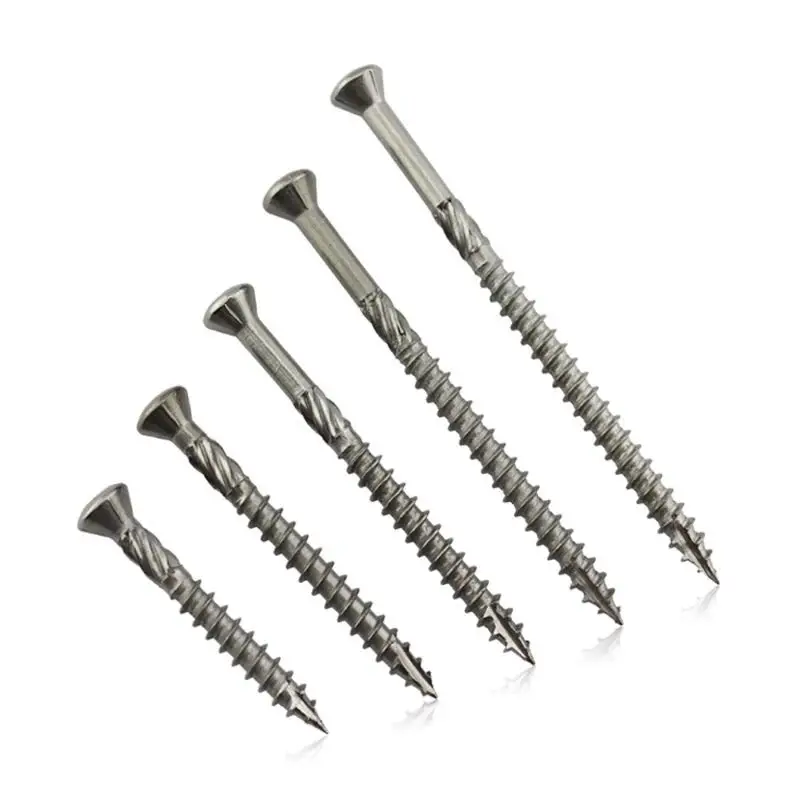 Fasteners Supplier Countersunk Head Hexagon Thread Self Tapping Screw Security Binding Screws Furniture Wooden Insert Screw