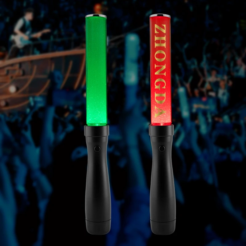 High Quality 15 Colors Concert Light Stick Custom Star Support Stick Led Light Stick