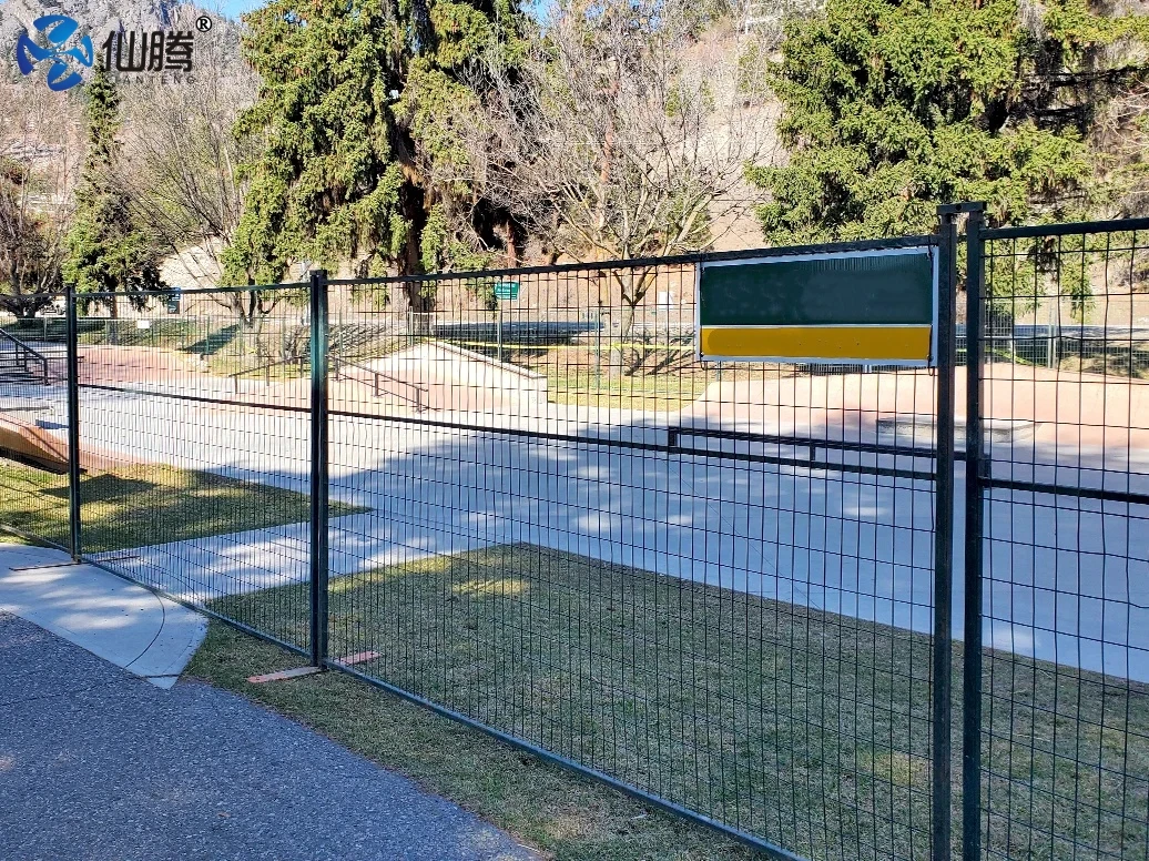 2024 Hot Selling Factory Custom Low Price Canadian Standard Outdoor Construction Temporary Fence Panels Portable Temporary Fence