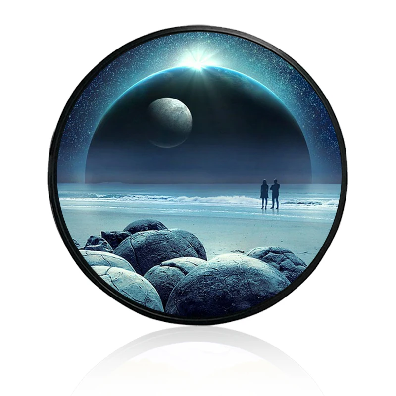 Special Perfect Circular Intelligent Booth Digital Signage Mirror Android System Display 23.6inch 1280x1280 digital signage