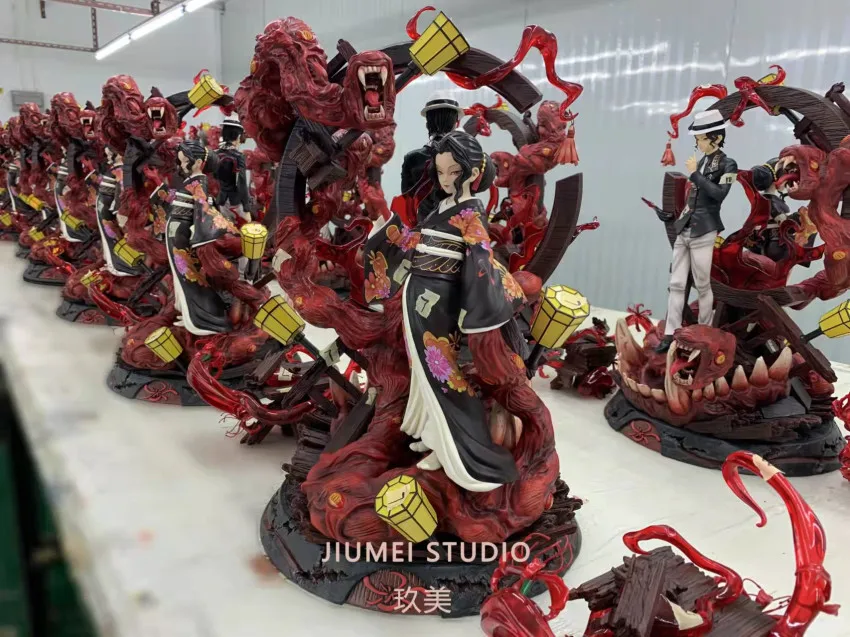 Japan Anime GK JIUMEI Kibutsuji Muzan 1:6 action figure for collection