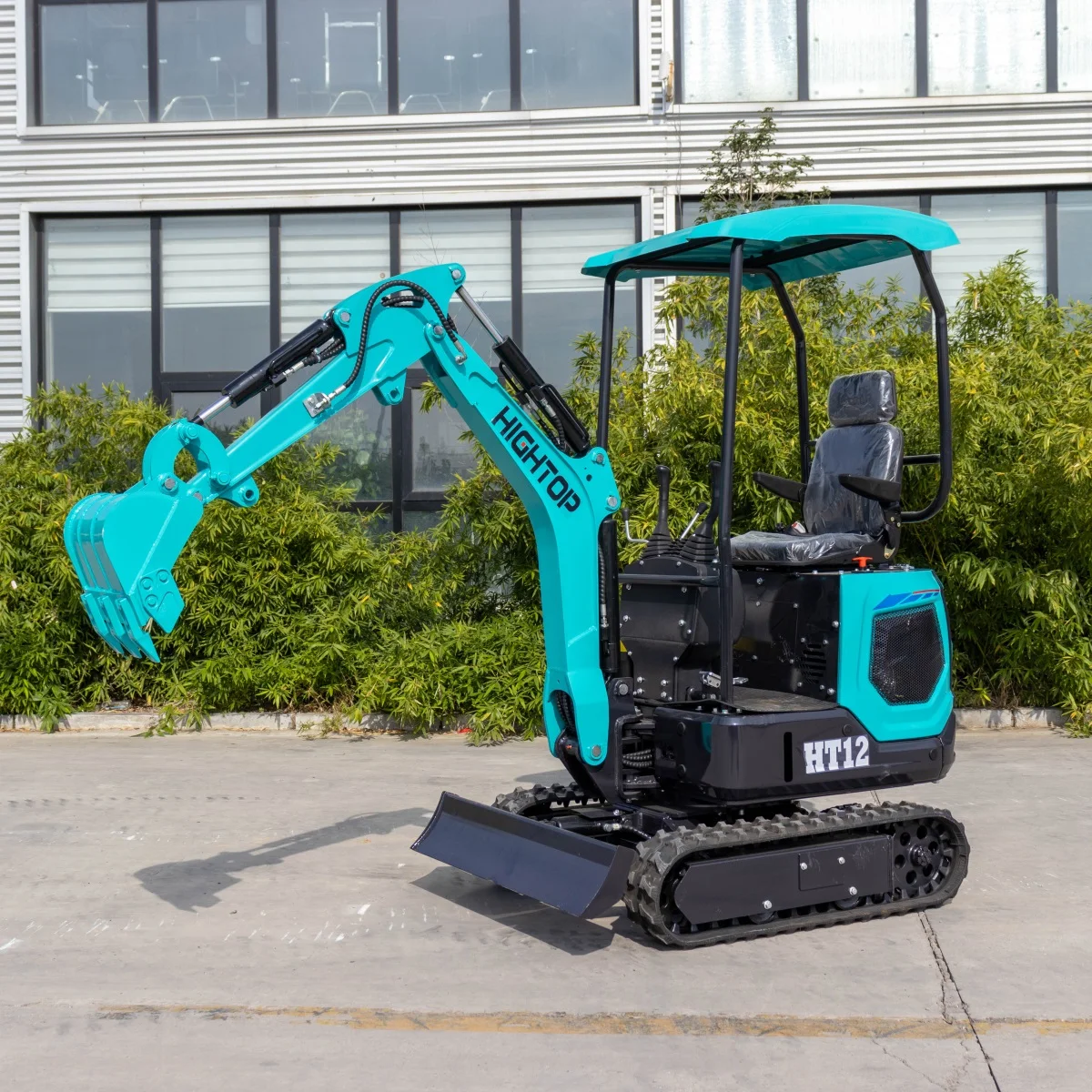 Китай HTAC12 1 2 тонн гидравлический гусеничный мини-экскаватор для продажи