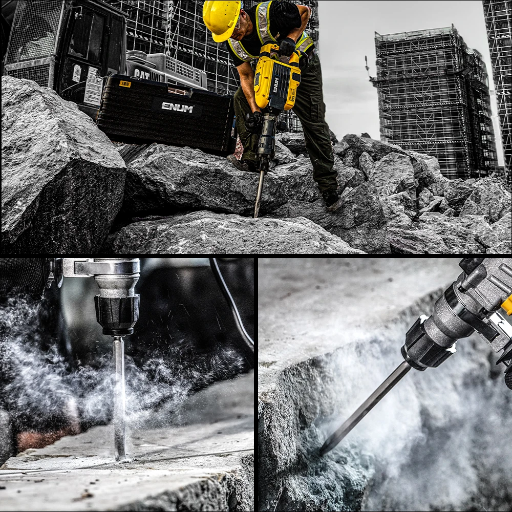 3065 Yellow Demolition Breaker Electric Jack Hammer