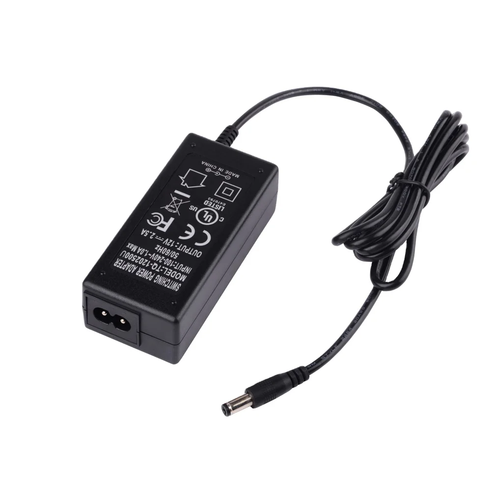 12v 5a 6a US UK EU ac to dc desktop switching power adapter for laptop CCTV security camera power supply model 60W 72W