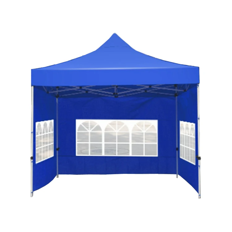 Booth flea market Pavillion Exhibition promotion display waterproof pop up gazebo folding tent 3x3 6x3 heavy duty gazebo tent