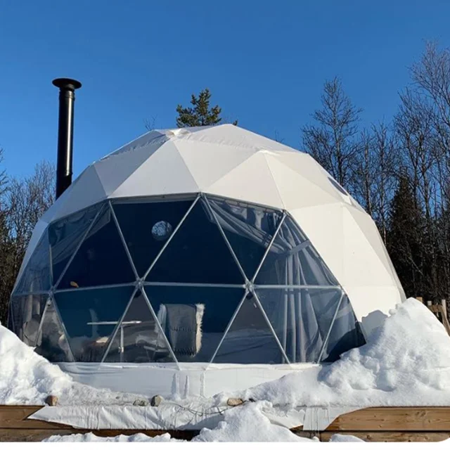 Роскошная Водонепроницаемая прозрачная купольная палатка Igloo, геодезический купол для продажи