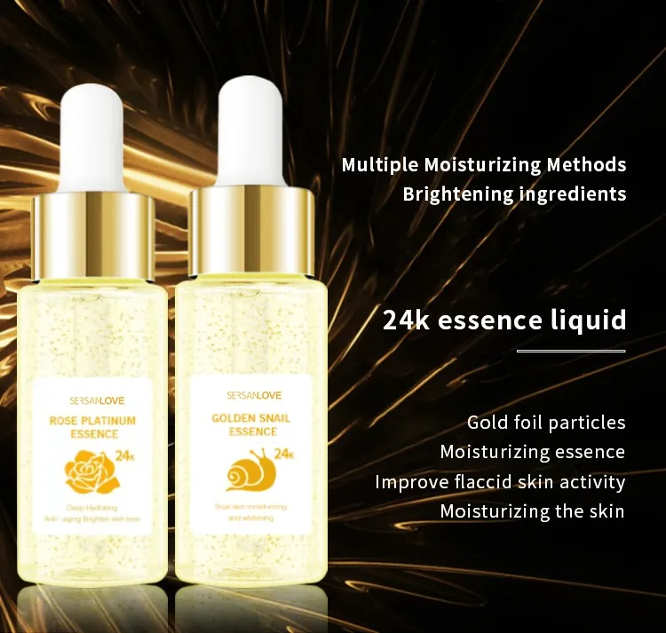 rose essence rose essence serum face anti-aging wrinkle night serum capsules